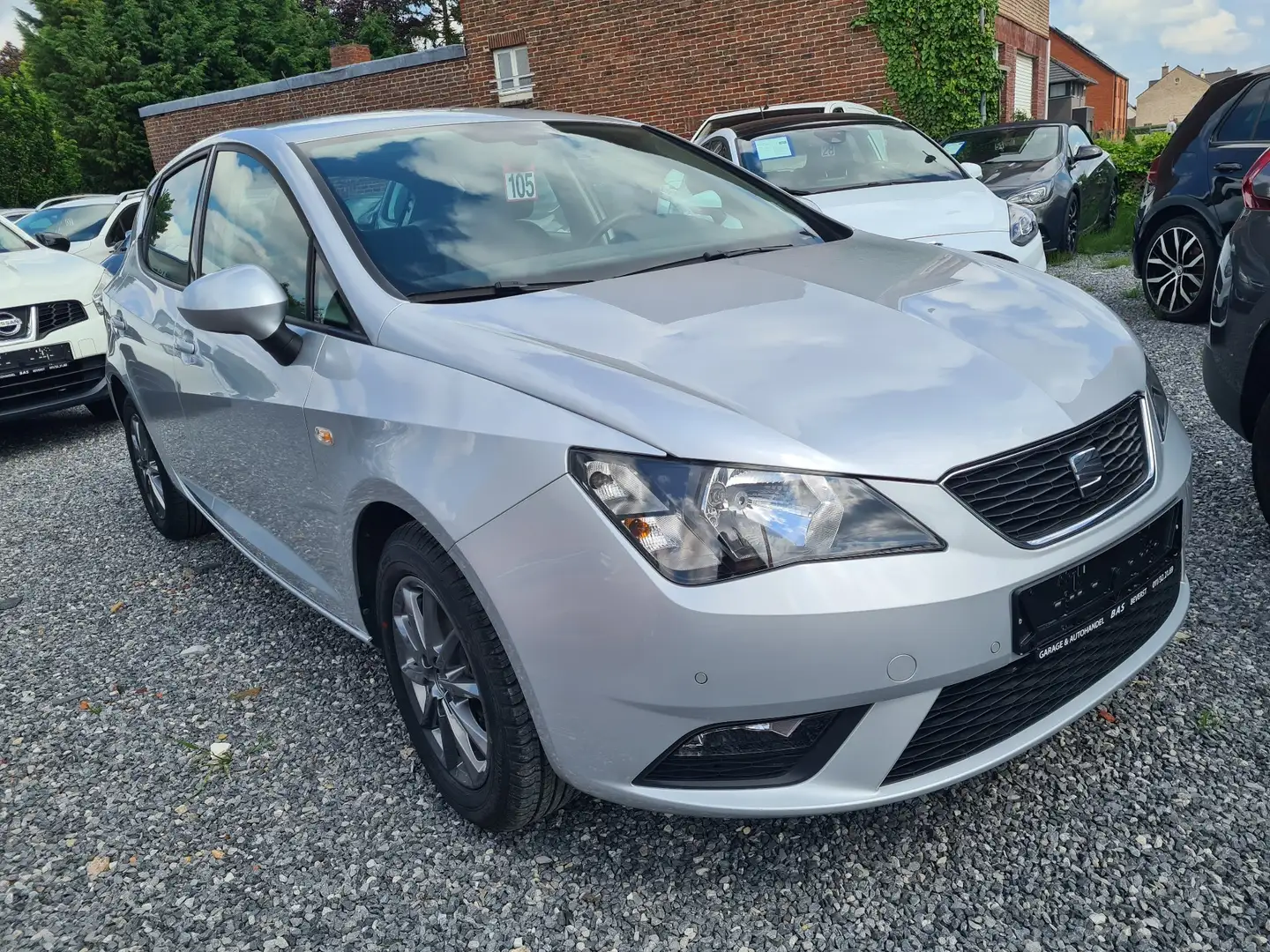 SEAT Ibiza 1.0 TSI DSG AUTOMAAT!☆1jOMNIUMGARANTIE☆NAVI☆PARKS☆ Argent - 2