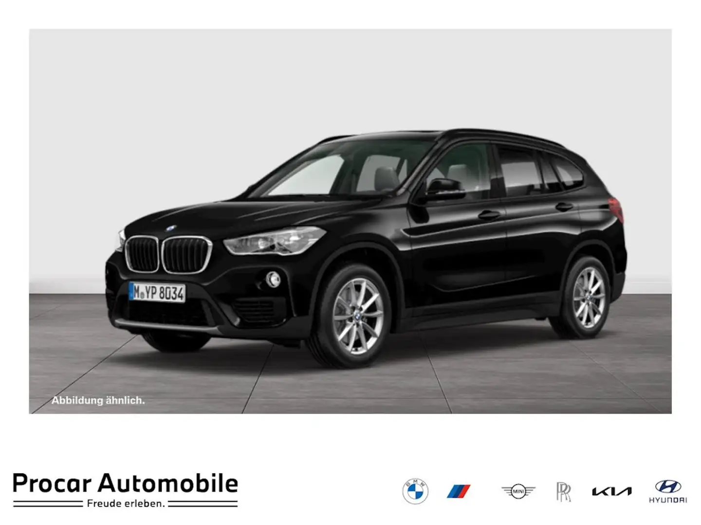 BMW X1 sDrive18i Advantage Pano Autom. RFK LED Navi Schwarz - 1