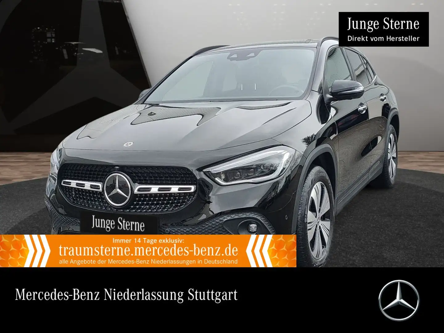Mercedes-Benz GLA 250 e PROGRESSIVE+NIGHT+360°+AHK+MULTIBEAM+8G Schwarz - 1