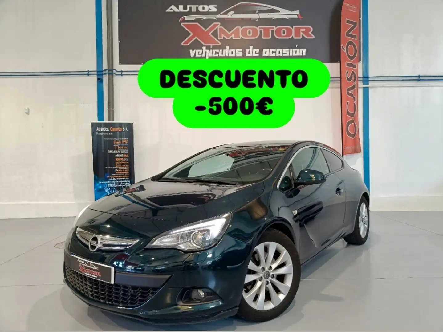 Opel Astra GTC 1.4 T S/S Sportive Aut. Groen - 1