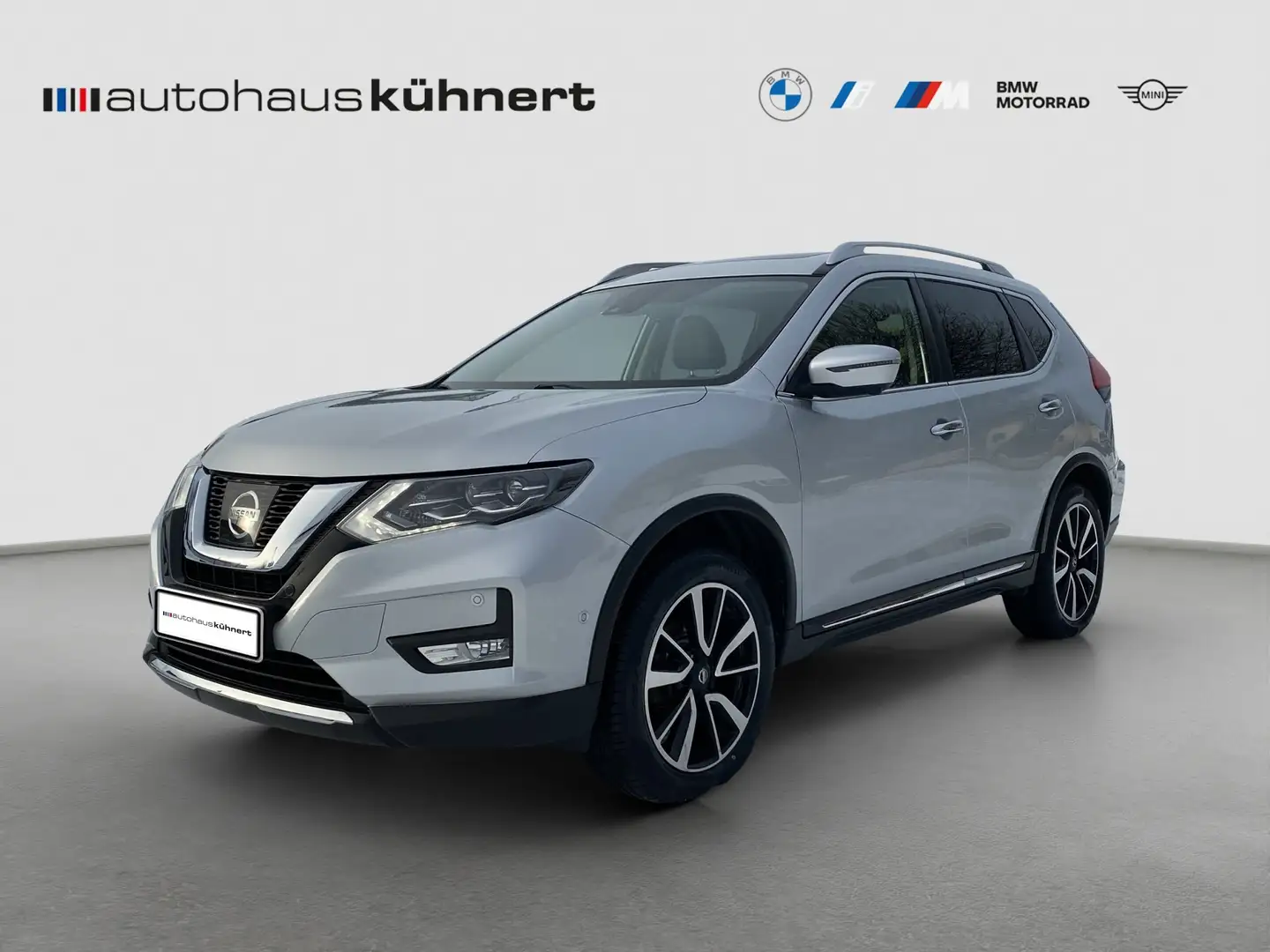 Nissan X-Trail 360° HiFi Navi ParkAss RFK PDC AHK Argento - 1