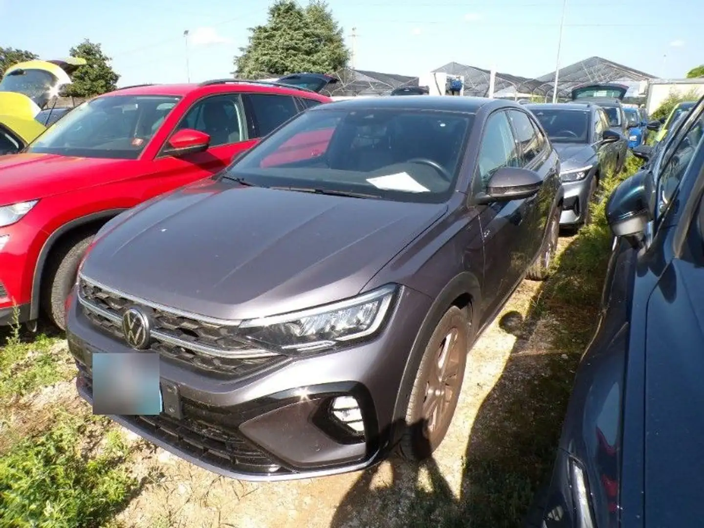 Volkswagen Taigo R-Line 1.0 TSI DSG Navi Pano RerarView ACC Pano AC Grau - 2