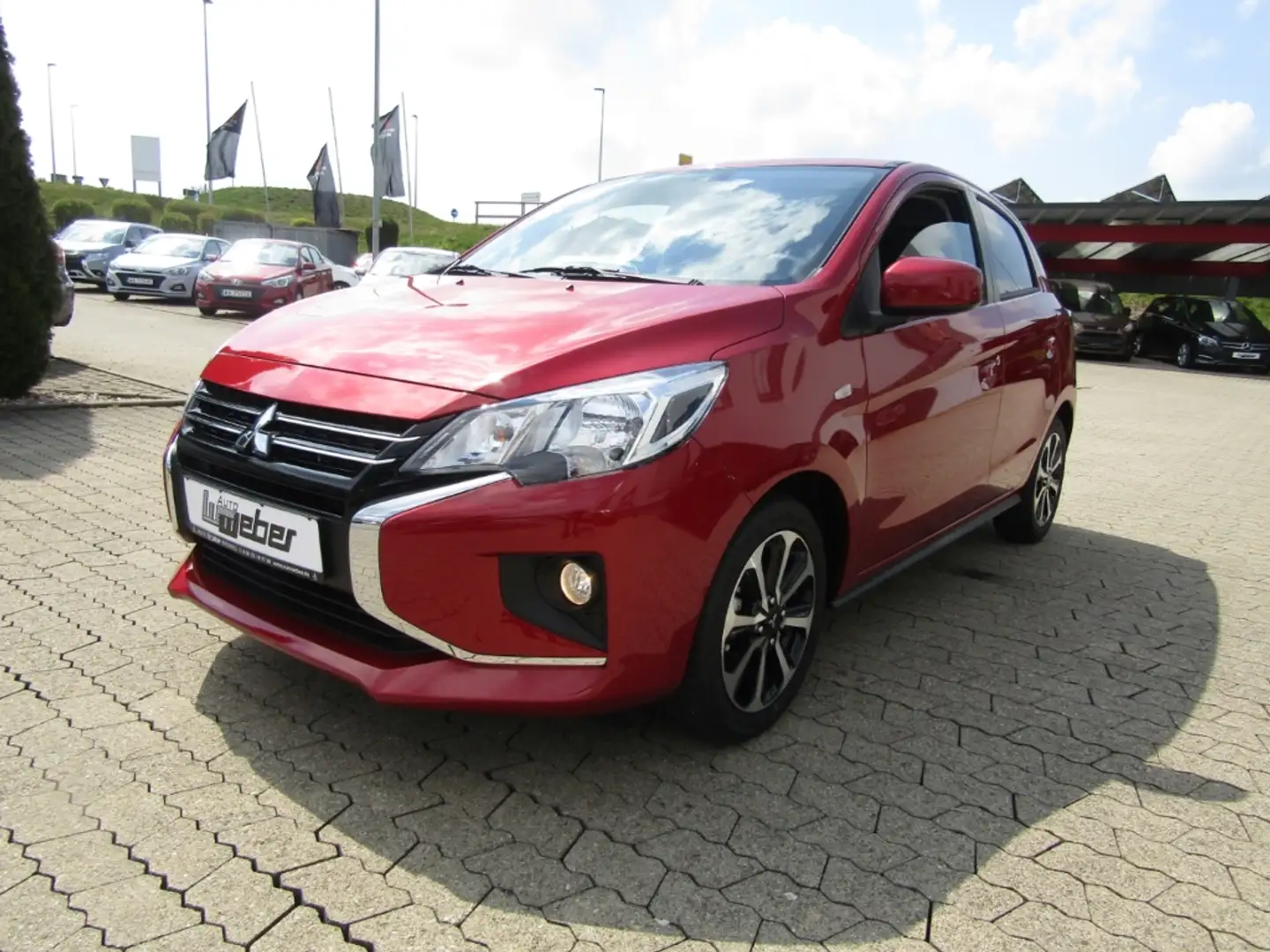 Mitsubishi Space Star 1.2 Select+ DAB KLIMA KAMERA GRA FSE SHZ Rouge - 2