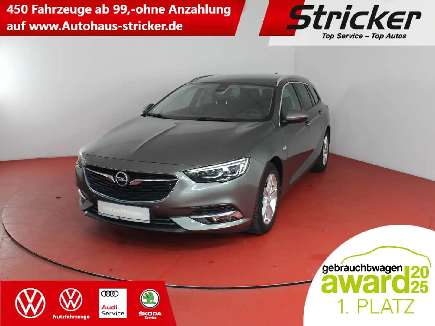 Opel Insignia Innovation 2.0 CDTI TÜV bis 02/2027 Sitzheizung A Grau - 1