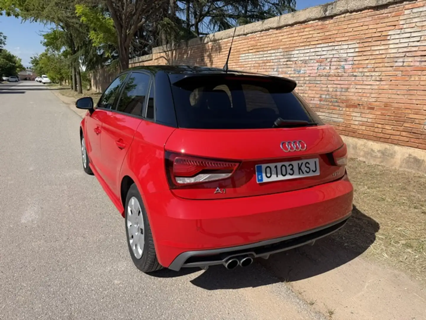 Audi A1 Sportback 1.4 TFSI Adrenalin2 S-T 92kW Rojo - 2