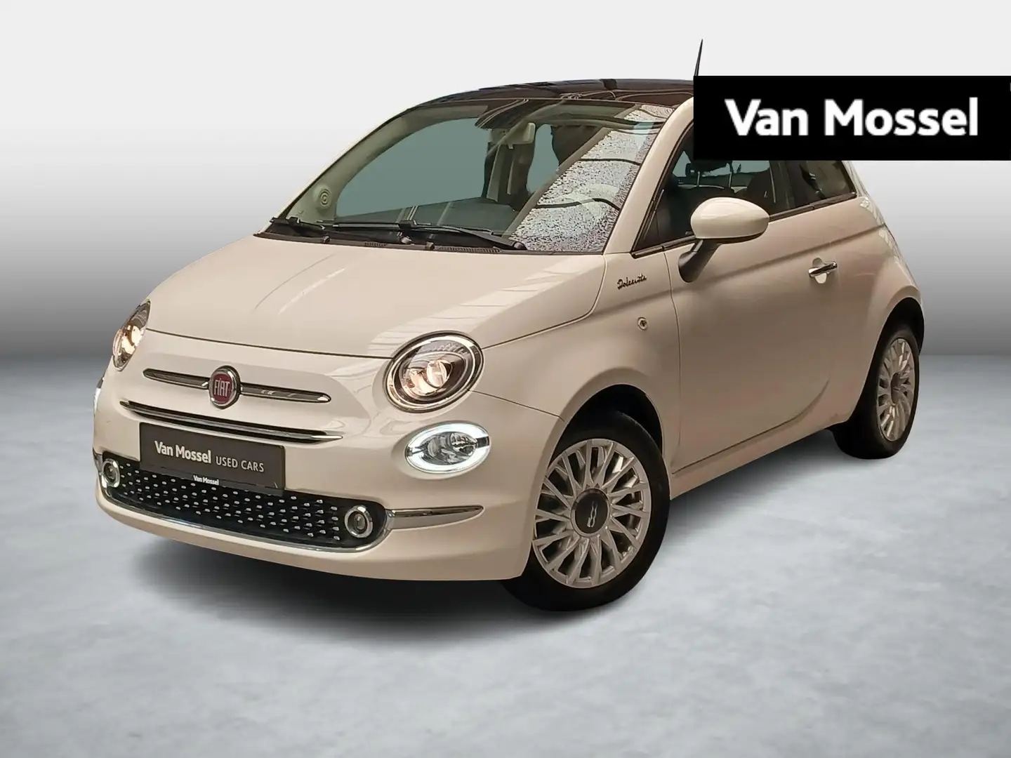 Fiat 500 1.0 Hybrid 70 Dolcevita - Navi/Carplay - Cruise - Blanc - 1