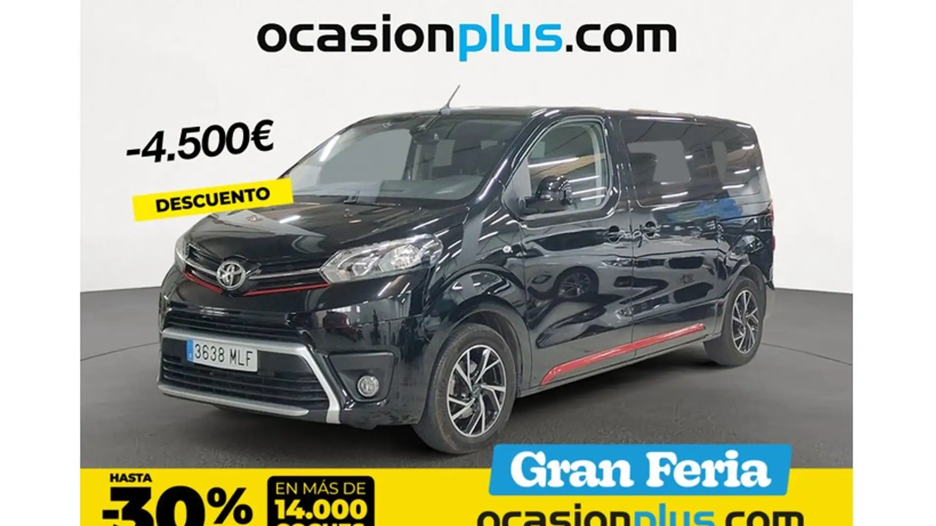 Toyota Proace Family L1 2.0D 8pl. Advance Plus Aut. 180 Negro - 1