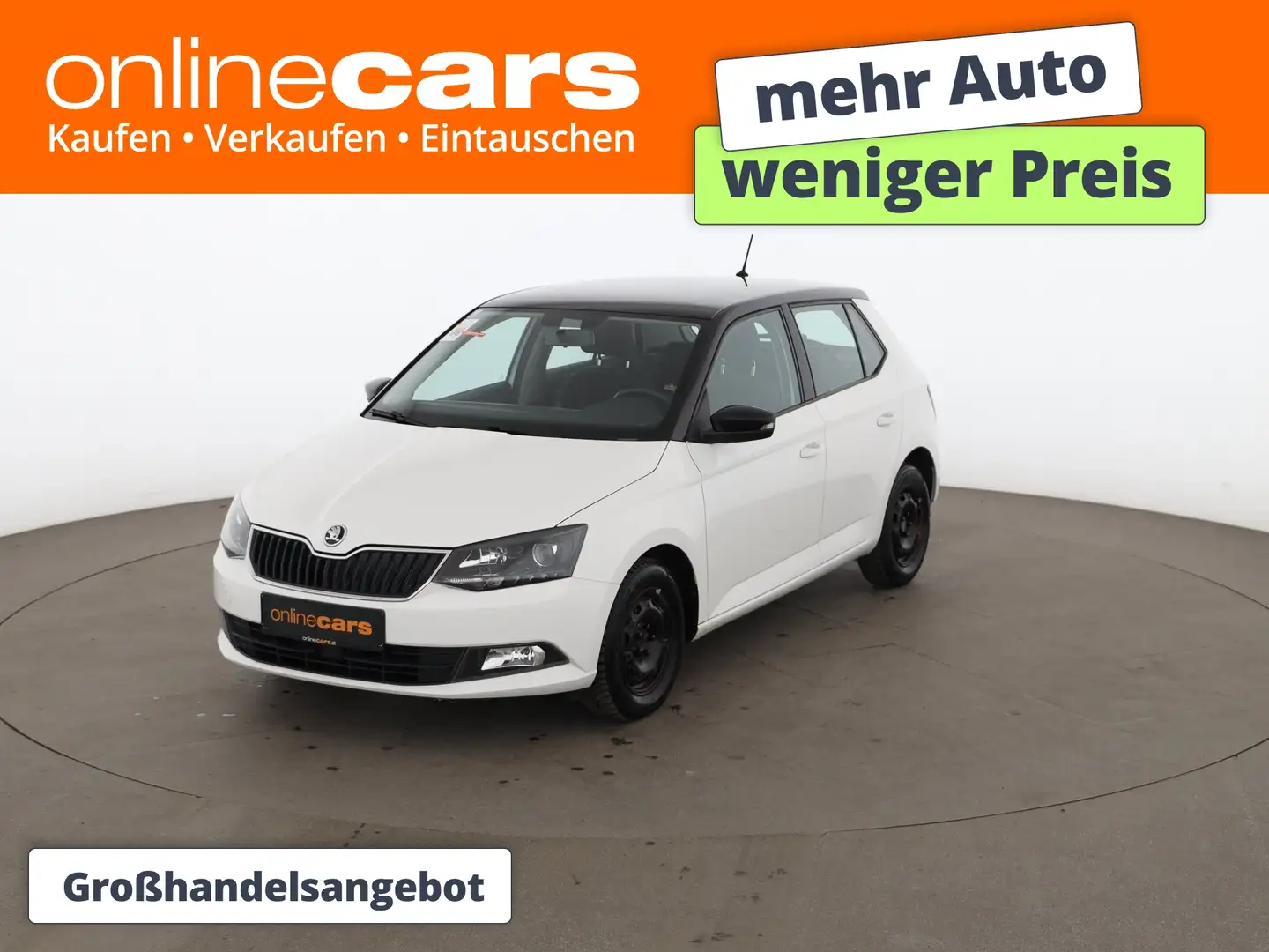 Skoda Fabia 1.2 TSI Ambition TEMPOMAT PAKRHILFE Weiß - 1