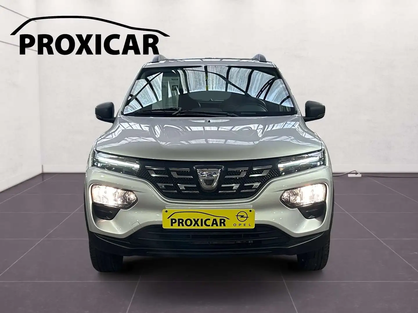 Dacia Spring 45cv gris 08/2021 11966km Airco Caméra USB Gris - 2