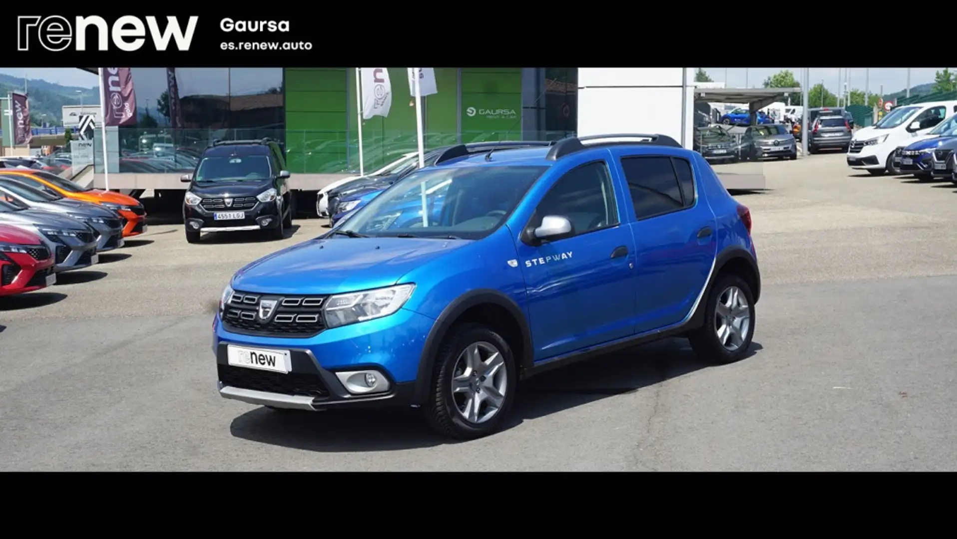 Dacia Sandero 0.9 TCE Stepway Comfort 66kW Bleu - 1