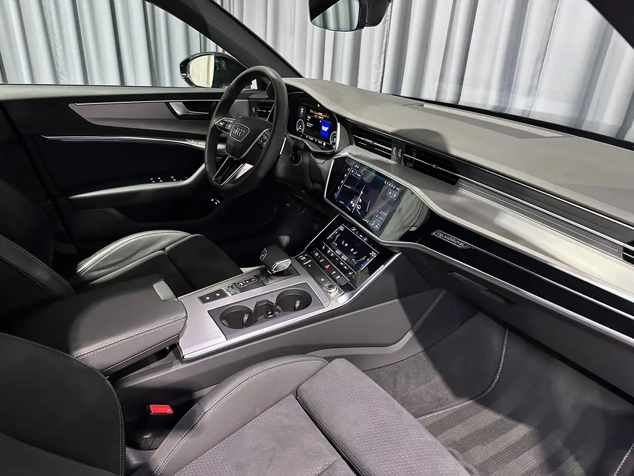 Audi A6 Avant PHEV 50 TFSIe QUATTRO *S-LINE*SPORTZETELS*CAMERA*21"ALU*LEDER*ZETELVERWARMING*, миниатюра 10