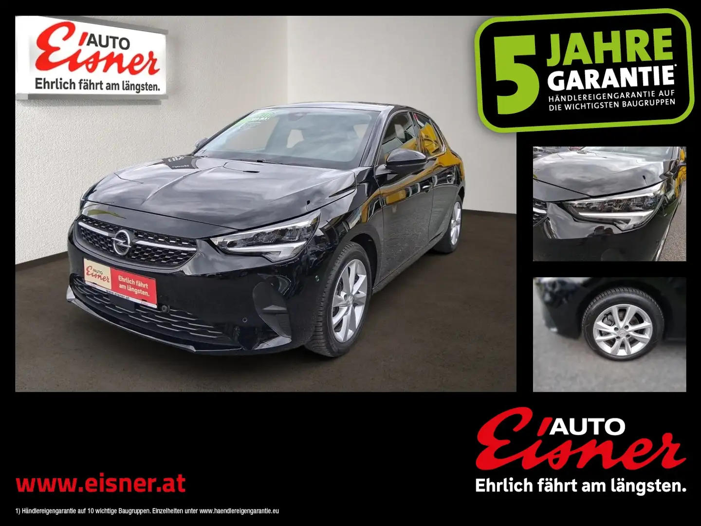 Opel Corsa 1.2 ELEGANCE DIRECT INJ Noir - 1