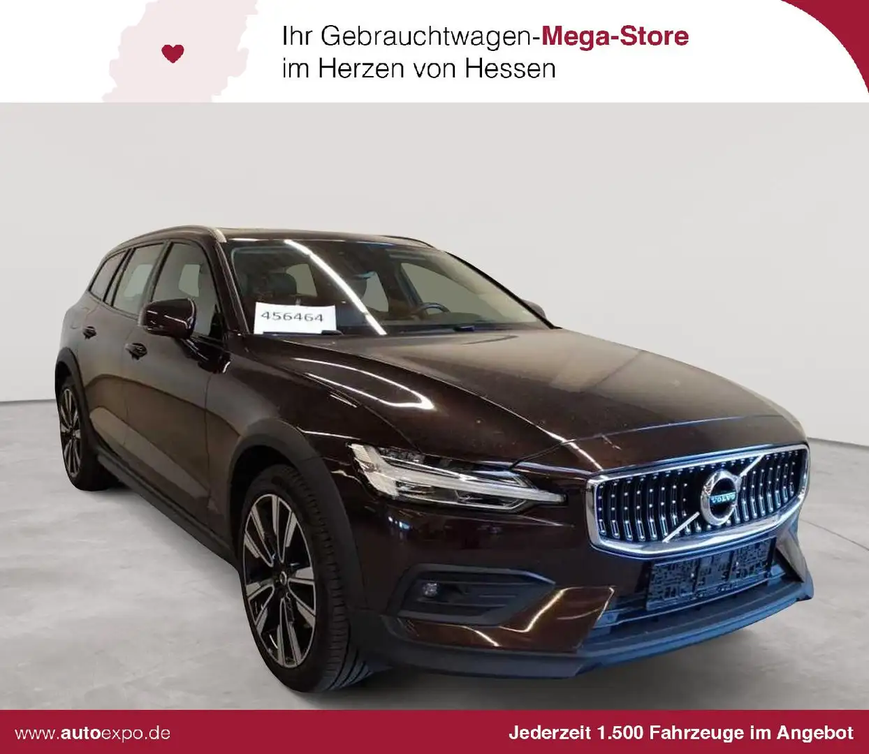 Volvo V60 V60 Cross Country D4 AWD PANO AHK LEDER Braun - 1