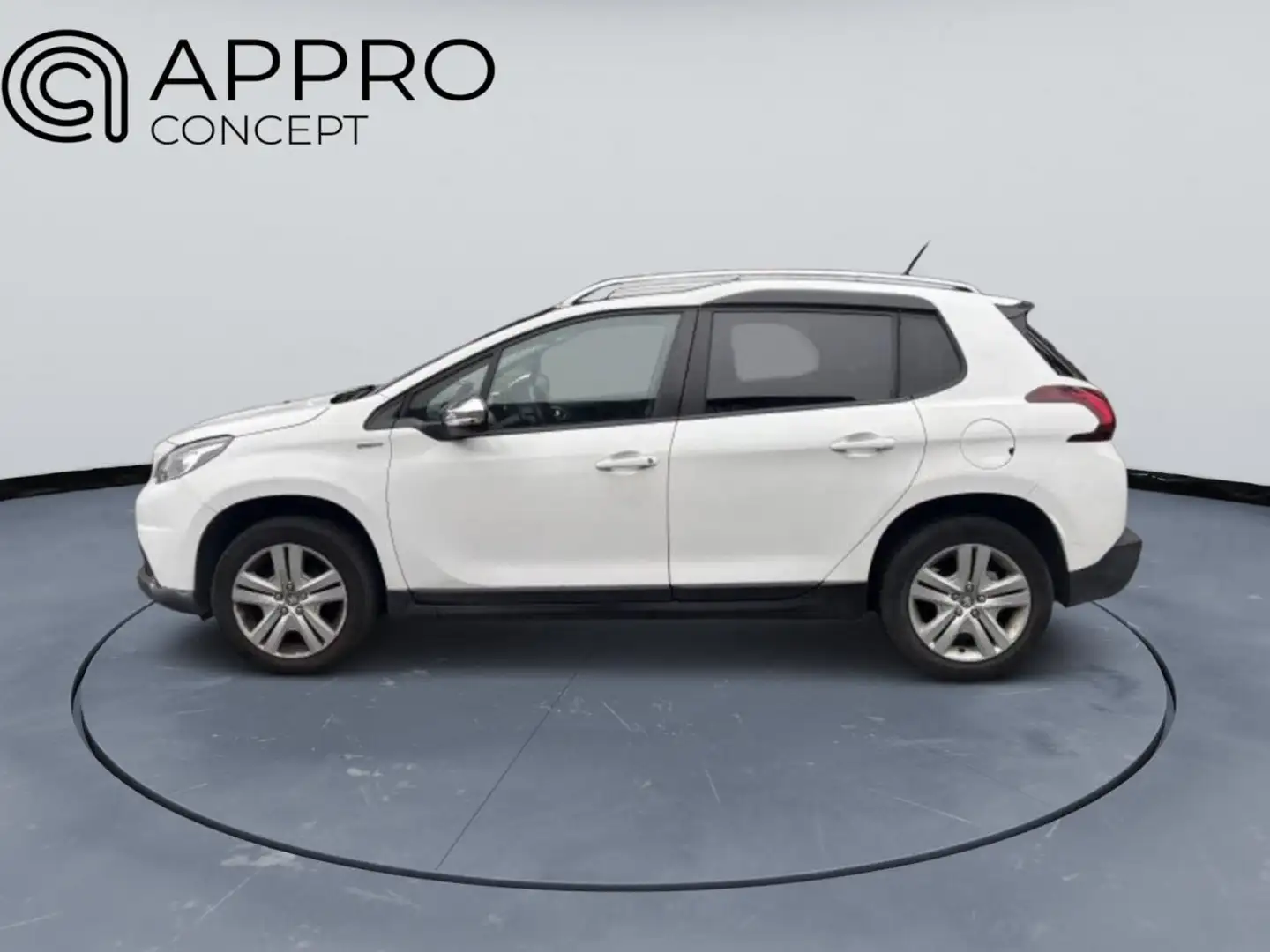 Peugeot 2008 1.6 BlueHDi - 100  Style PHASE 2 Blanc - 2