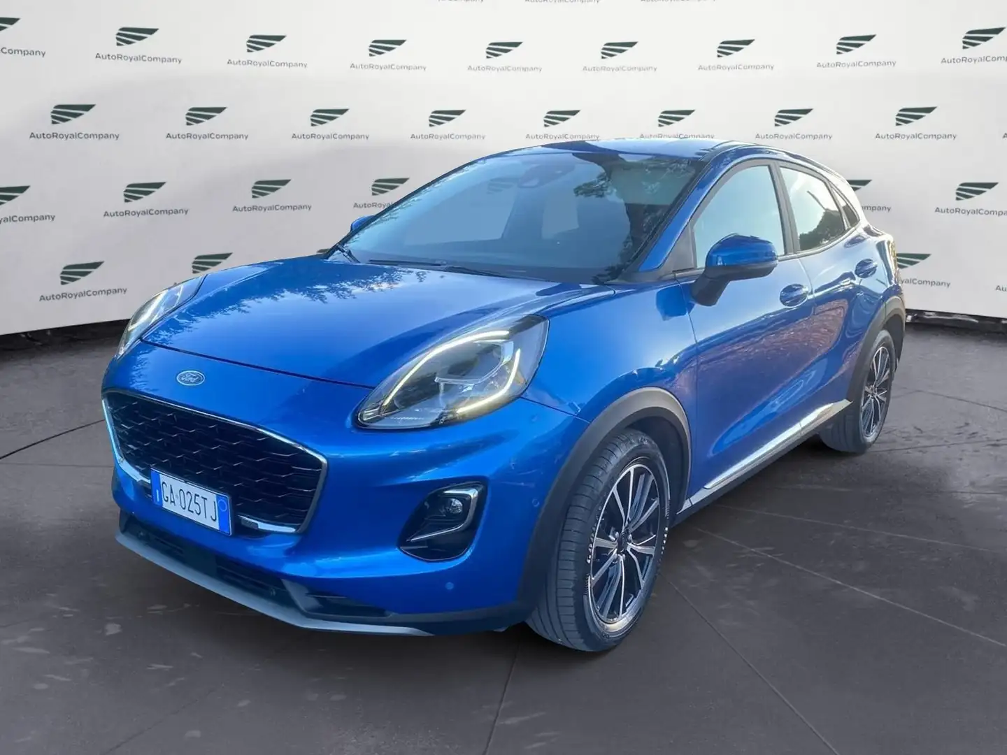 Ford Puma Puma 1.0 EcoBoost Hybrid 125 CV S&S Titanium Bleu - 1