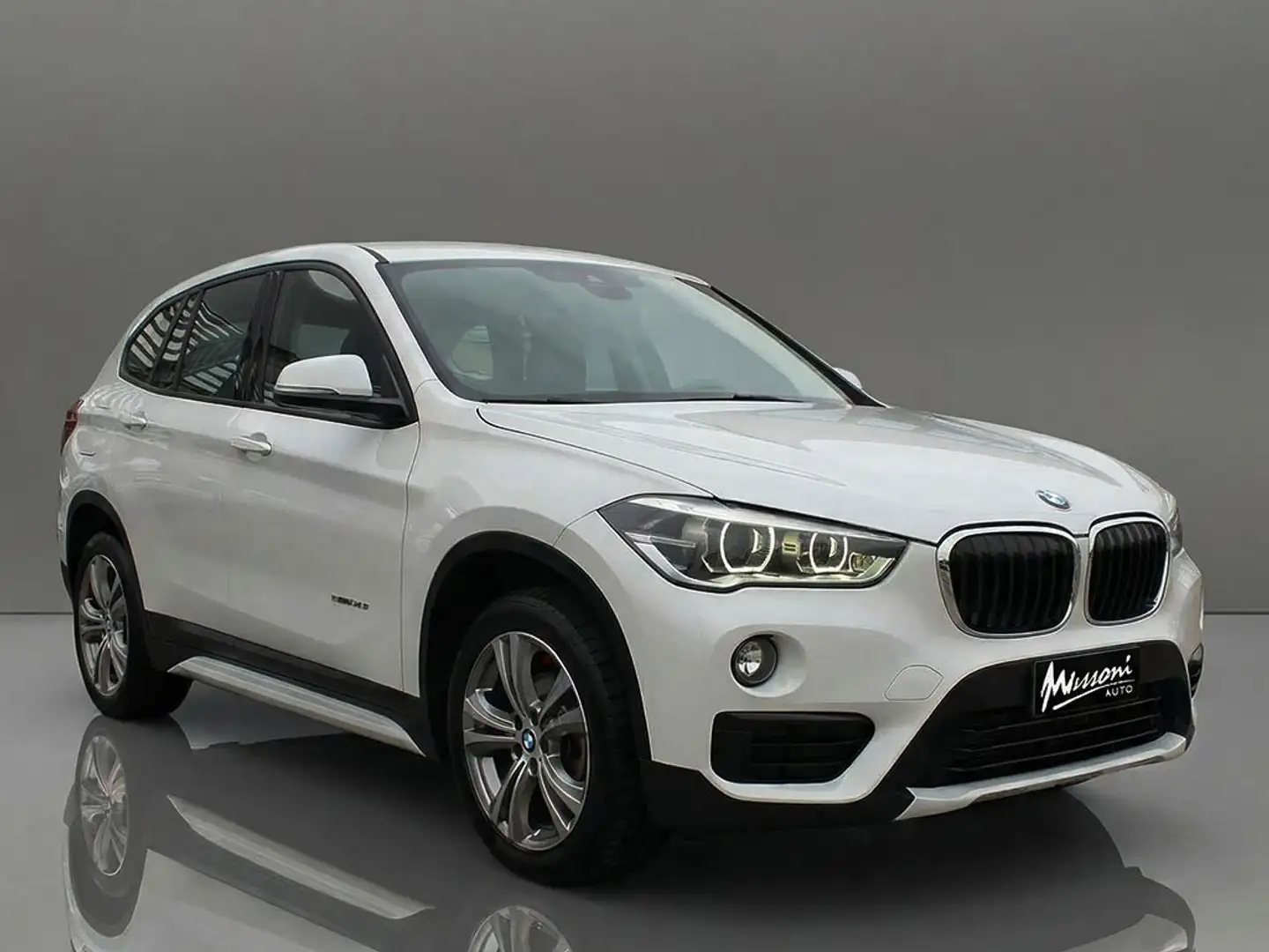 BMW X1 sdrive18d Msport Bianco - 1