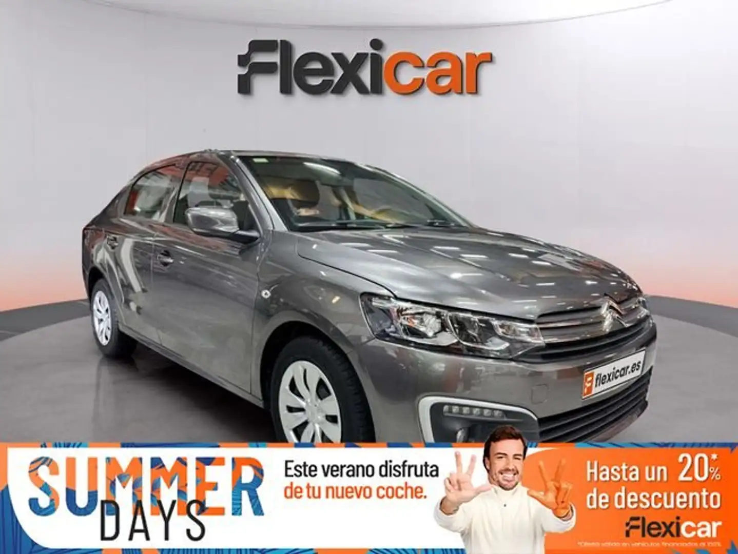 Citroen C-Elysée BlueHDi+73KW+%28100CV%29+Feel Gris - 1