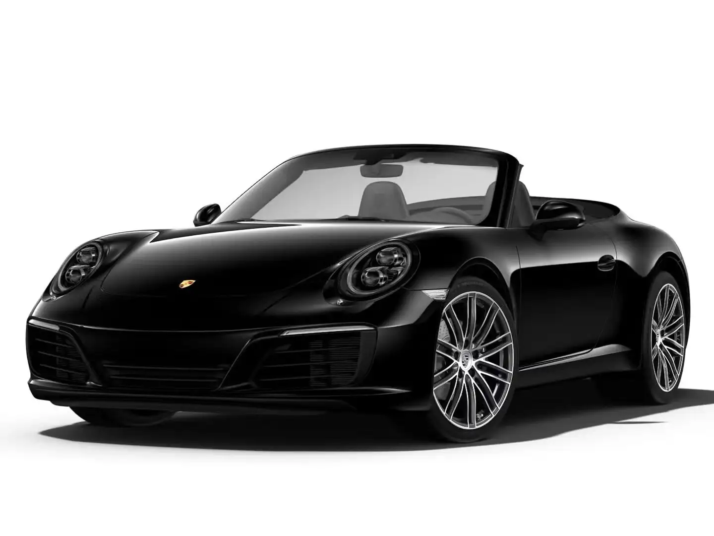 Porsche 911 cabrio 3.0 carrera auto Noir - 1