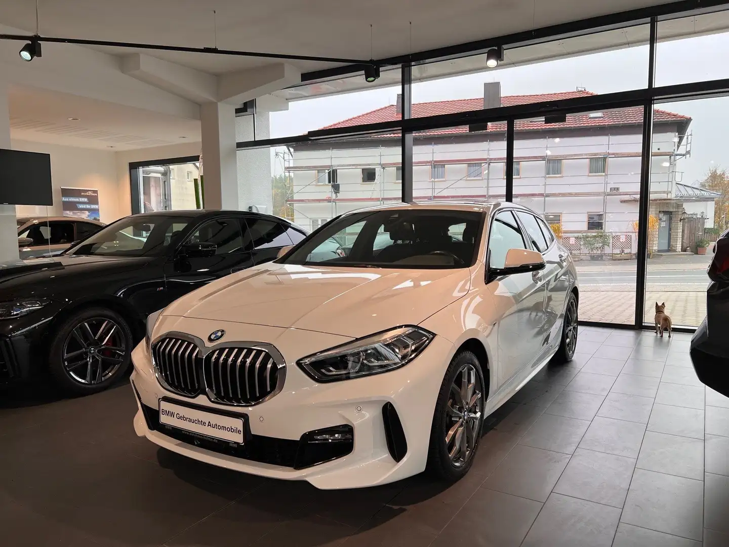 BMW 118 i M Sport DAB LED WLAN Tempomat Klimaaut. Weiß - 1