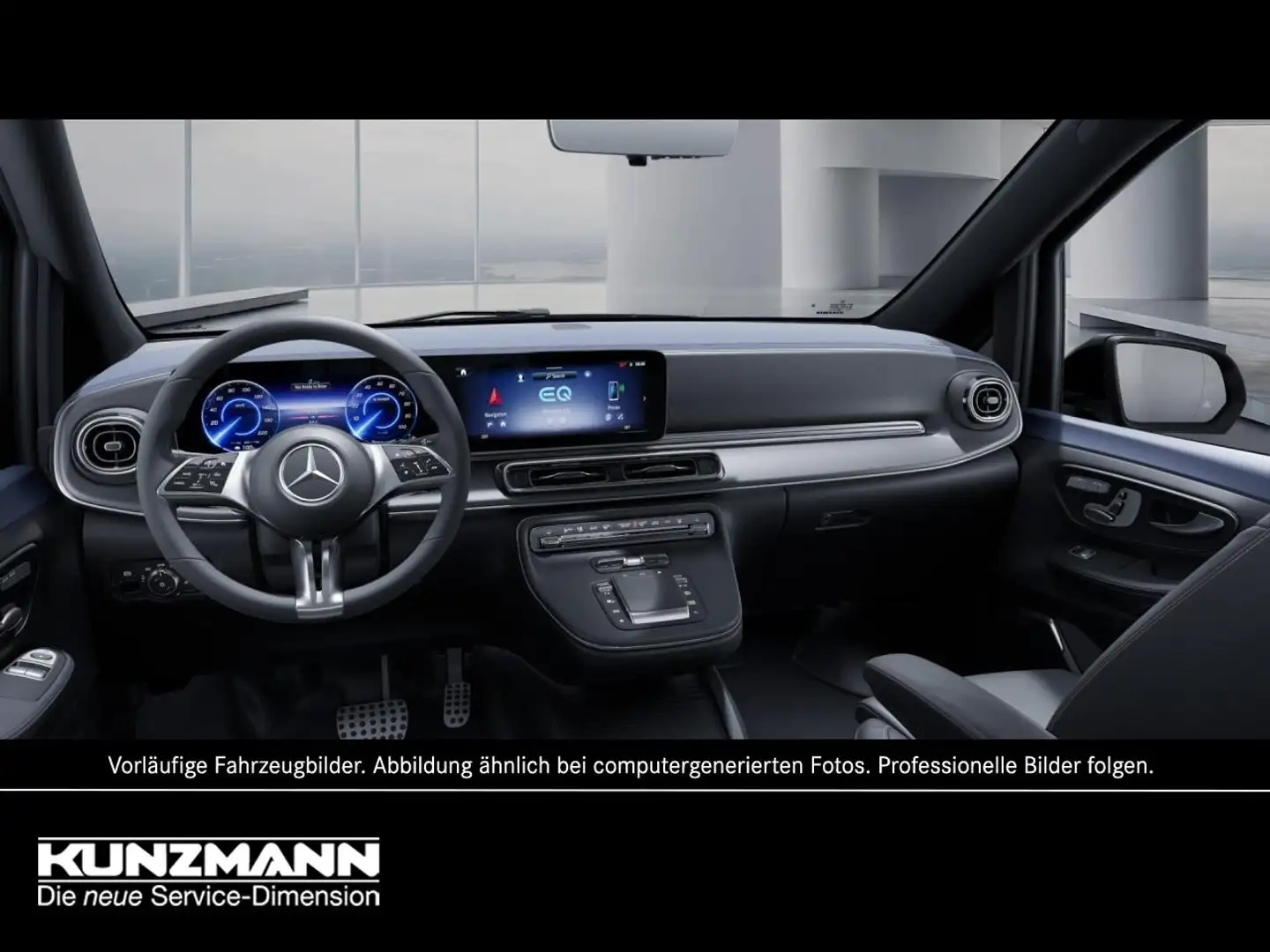 Mercedes-Benz EQV 300 AVANTGARDE Lang Airmatic Distronic 360° Schwarz - 2