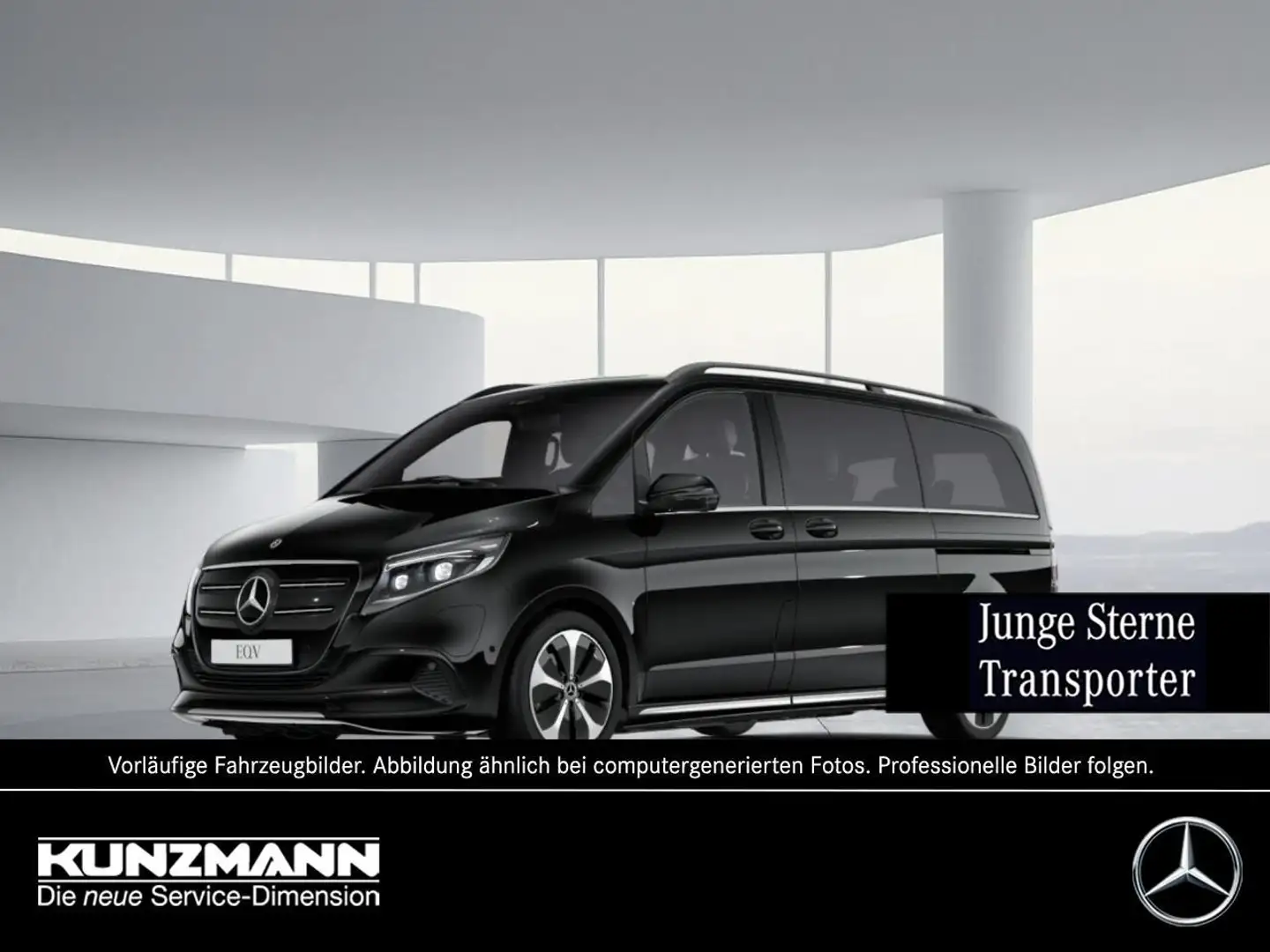 Mercedes-Benz EQV 300 AVANTGARDE Lang Airmatic Distronic 360° Schwarz - 1