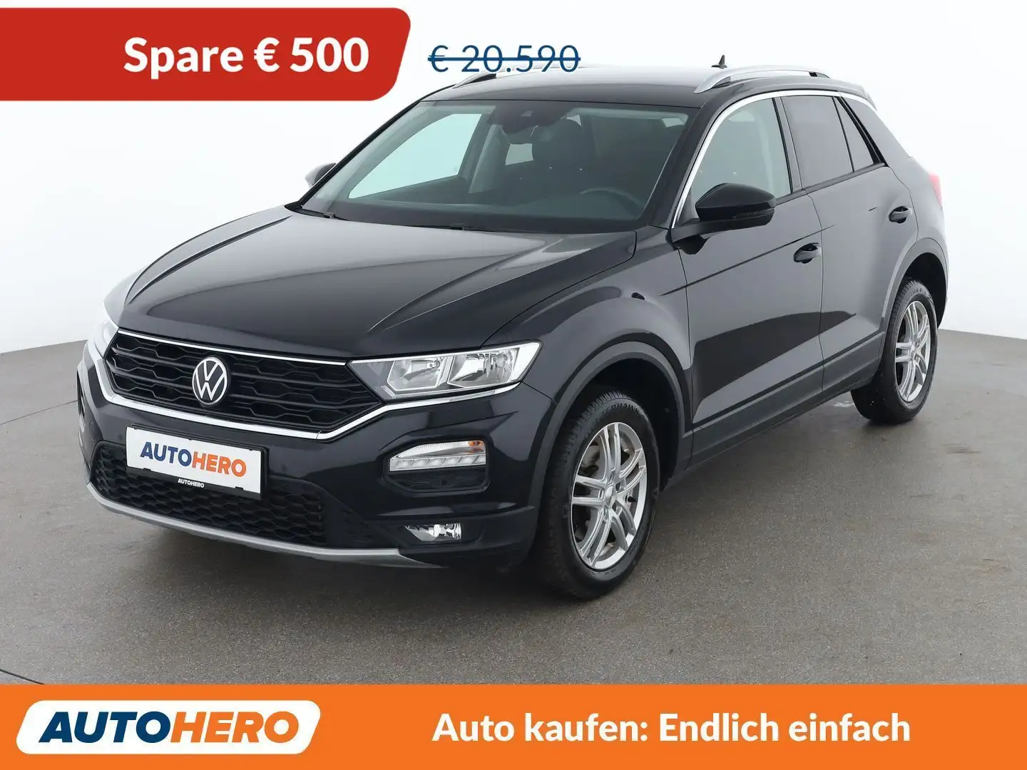 Volkswagen T-Roc 1.0 TSI Style Schwarz - 1