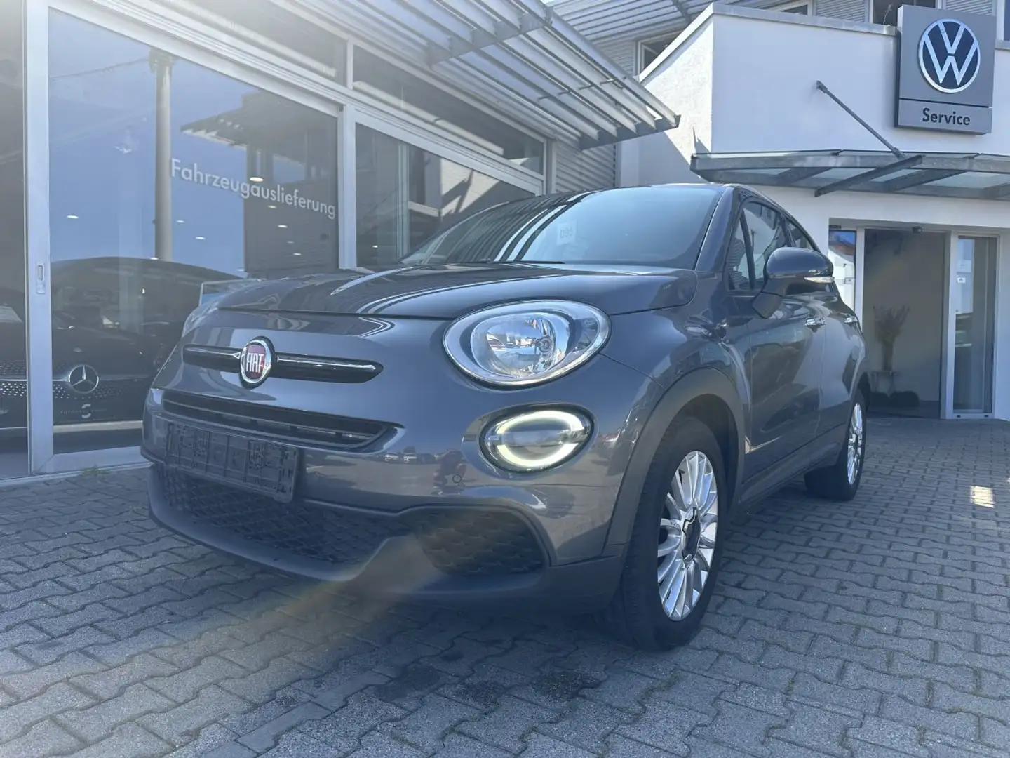 Fiat 500X LOUNGE 1.0GSE XENON*NAVI*PDC*17-ZOLL Grau - 1
