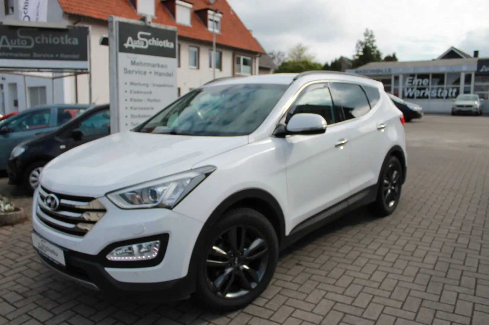 Hyundai SANTA FE 2.2 CRDi Premium -Navi-AHK-Kamera White - 1