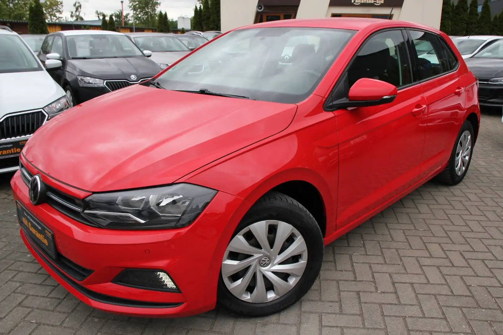 Volkswagen Polo VI Comfortline Automatik Klima/PDC/Tempomat Rot - 2