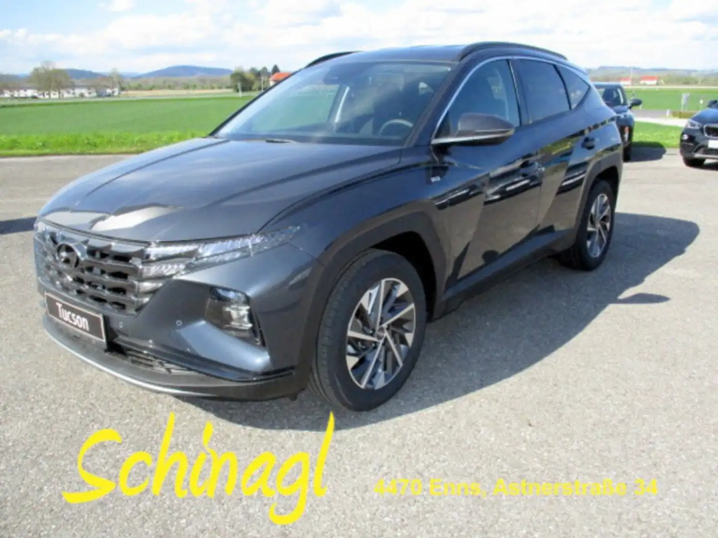 Hyundai TUCSON NX4 Trend Line 1,6 CRDi 4WD 48V DCT-Tech.P. + AHK Noir - 1