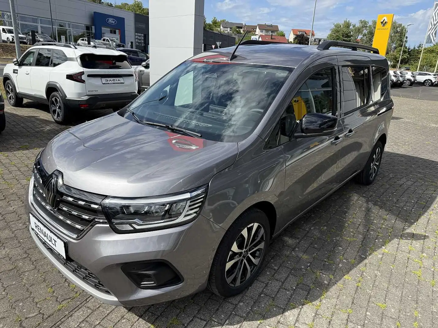 Renault Kangoo Grand TechnoTCe130EDC SHZ PDC vo+hi + Kamera 7-Sit Grau - 1