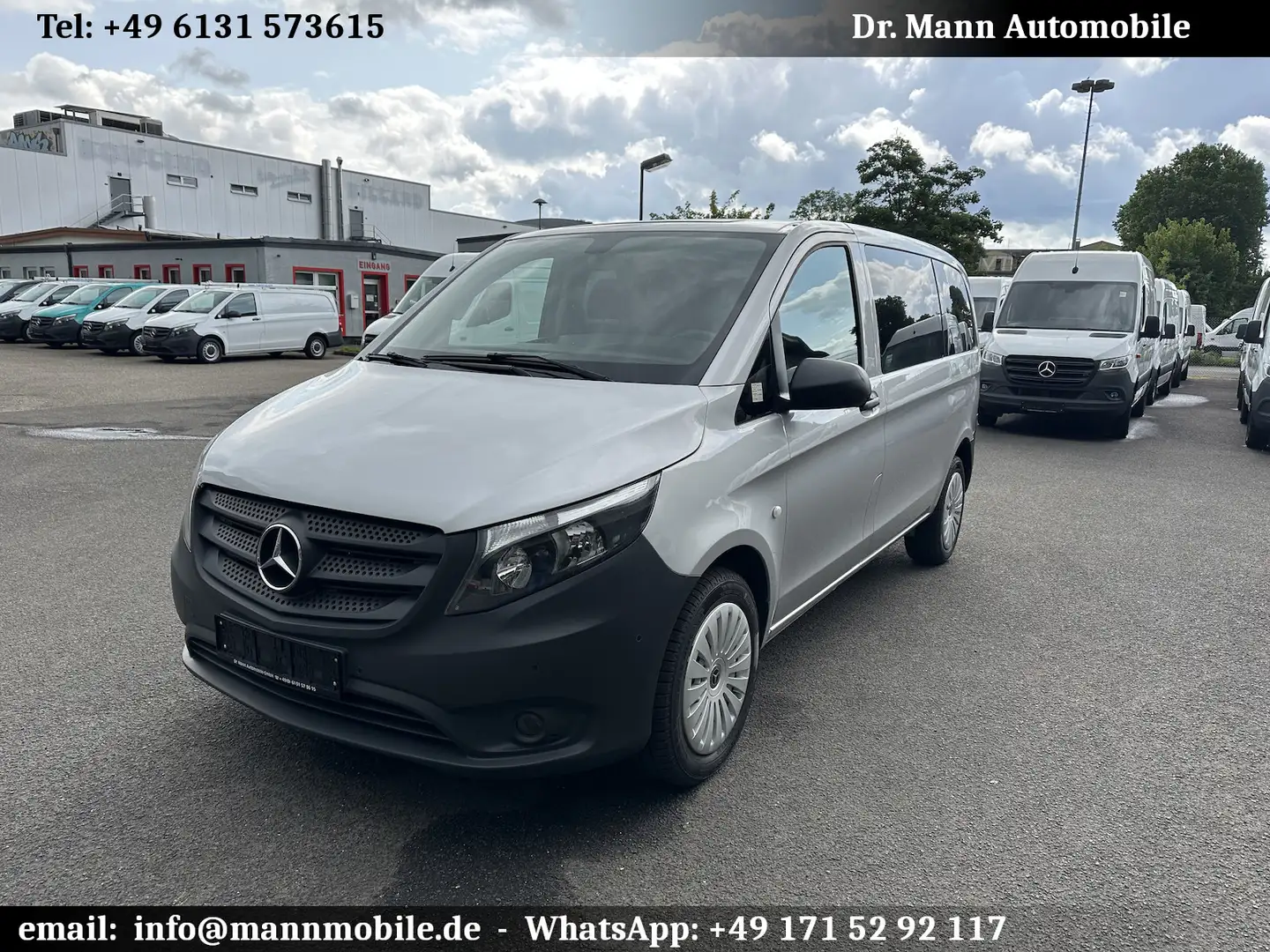 Mercedes-Benz Vito 116 CDI Mixto 4MATIC kompakt Silber - 1