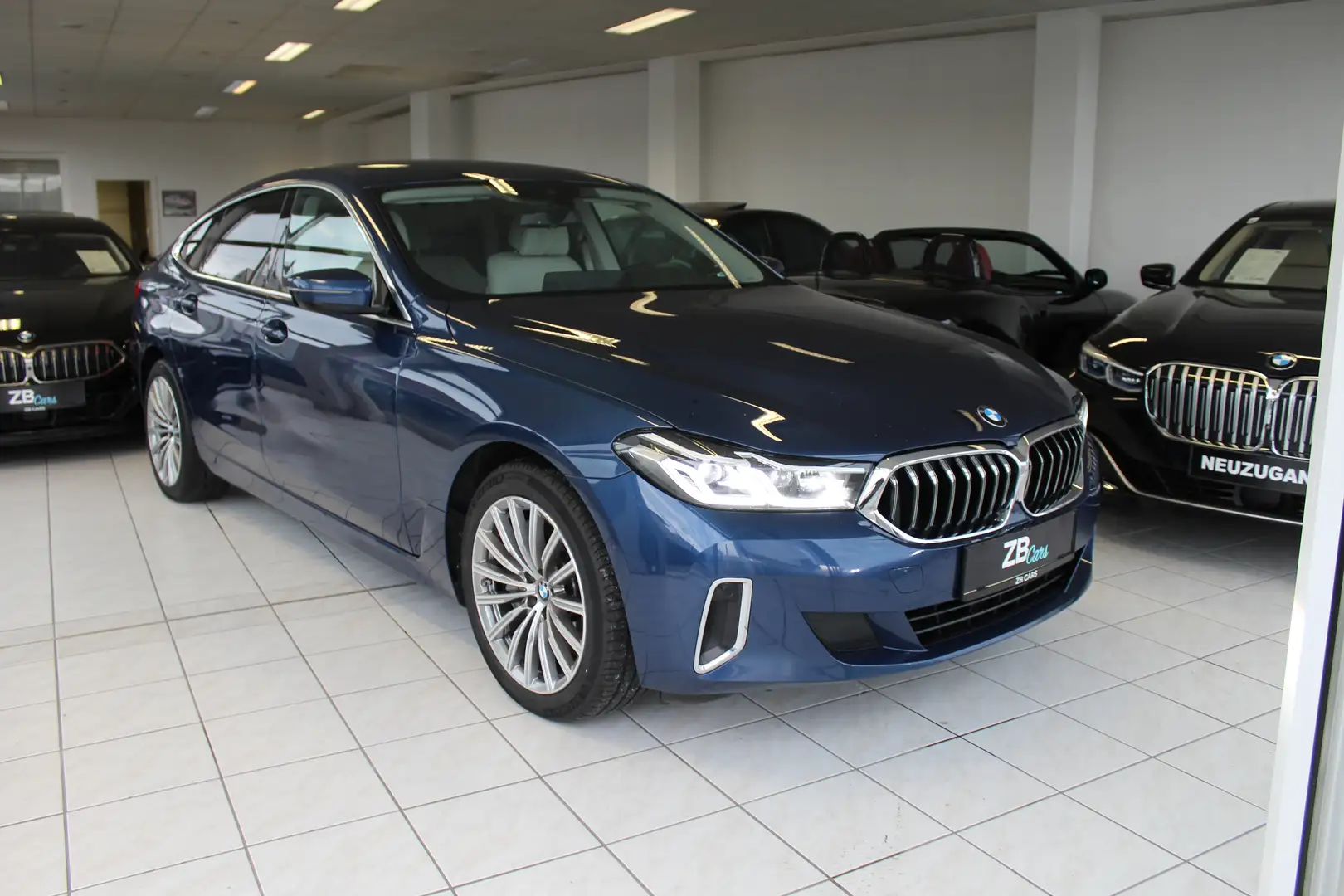 BMW 640 640 d 48V xDrive Gran Turismo Luxury Line Blau - 1