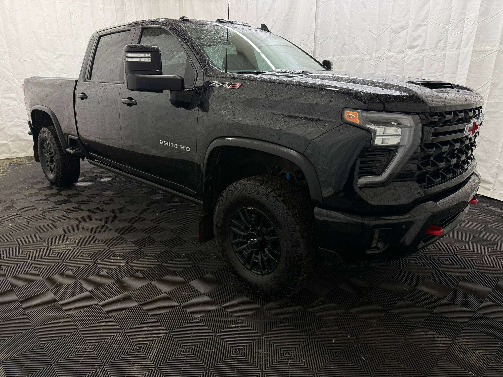 Black 2025 Chevrolet Silverado 2500HD Pickup Truck Four-Wheel Drive Automatic