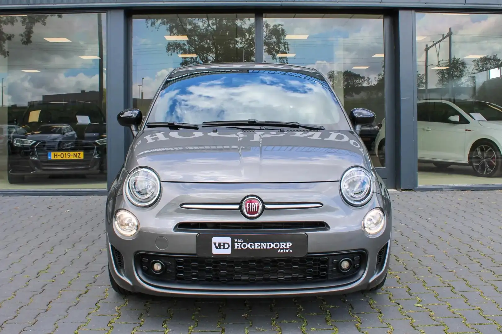 Fiat 500 1.0 Hybrid Connect AIRCO SPORT Grijs - 2
