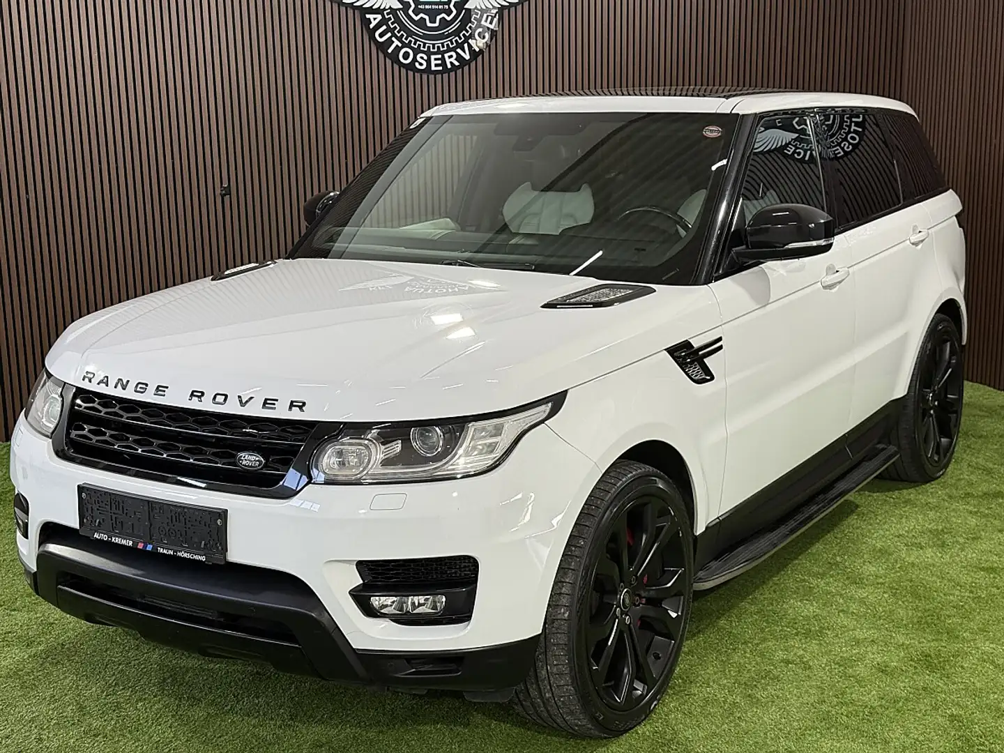 Land Rover Range Rover Sport 3,0 SDV6 Autobiography Dynamik-Paket Weiß - 2