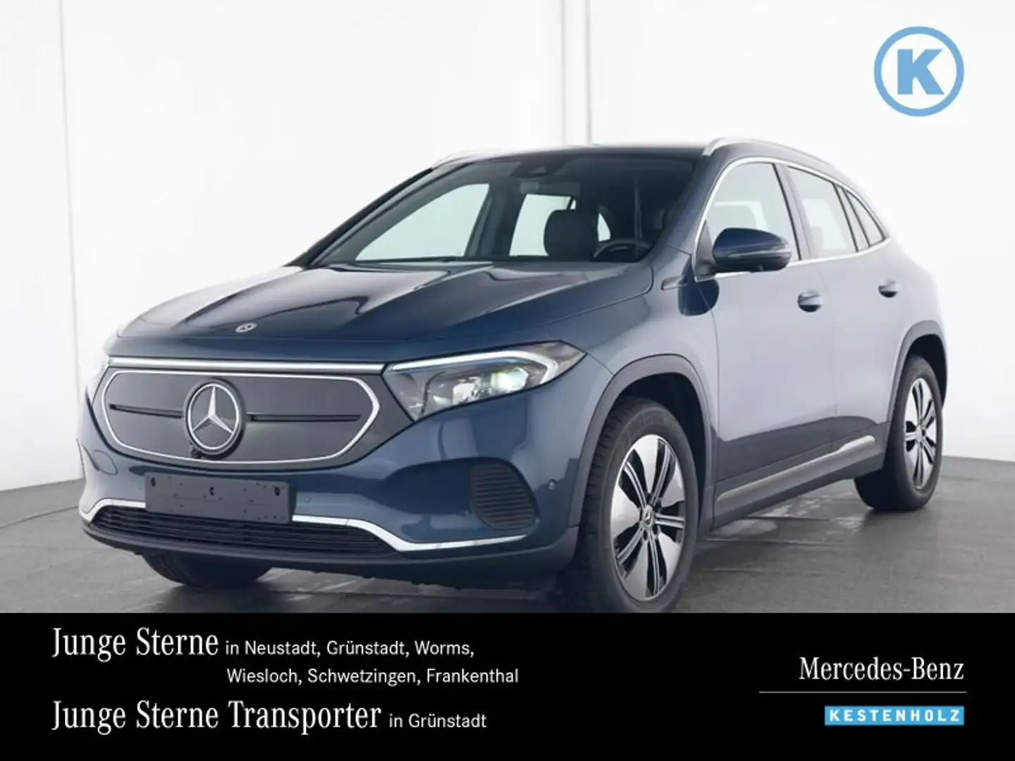 Mercedes-Benz EQA 300 EQA 300 4M ELECTRIC-ART+360°+EASYP+AMBIENTE+TWA Blu/Azzurro - 1