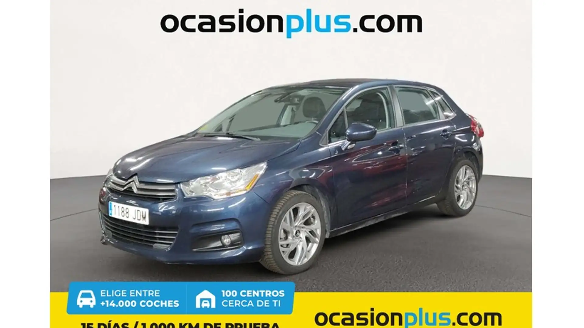 Citroen C4 1.6HDi Collection Blauw - 1