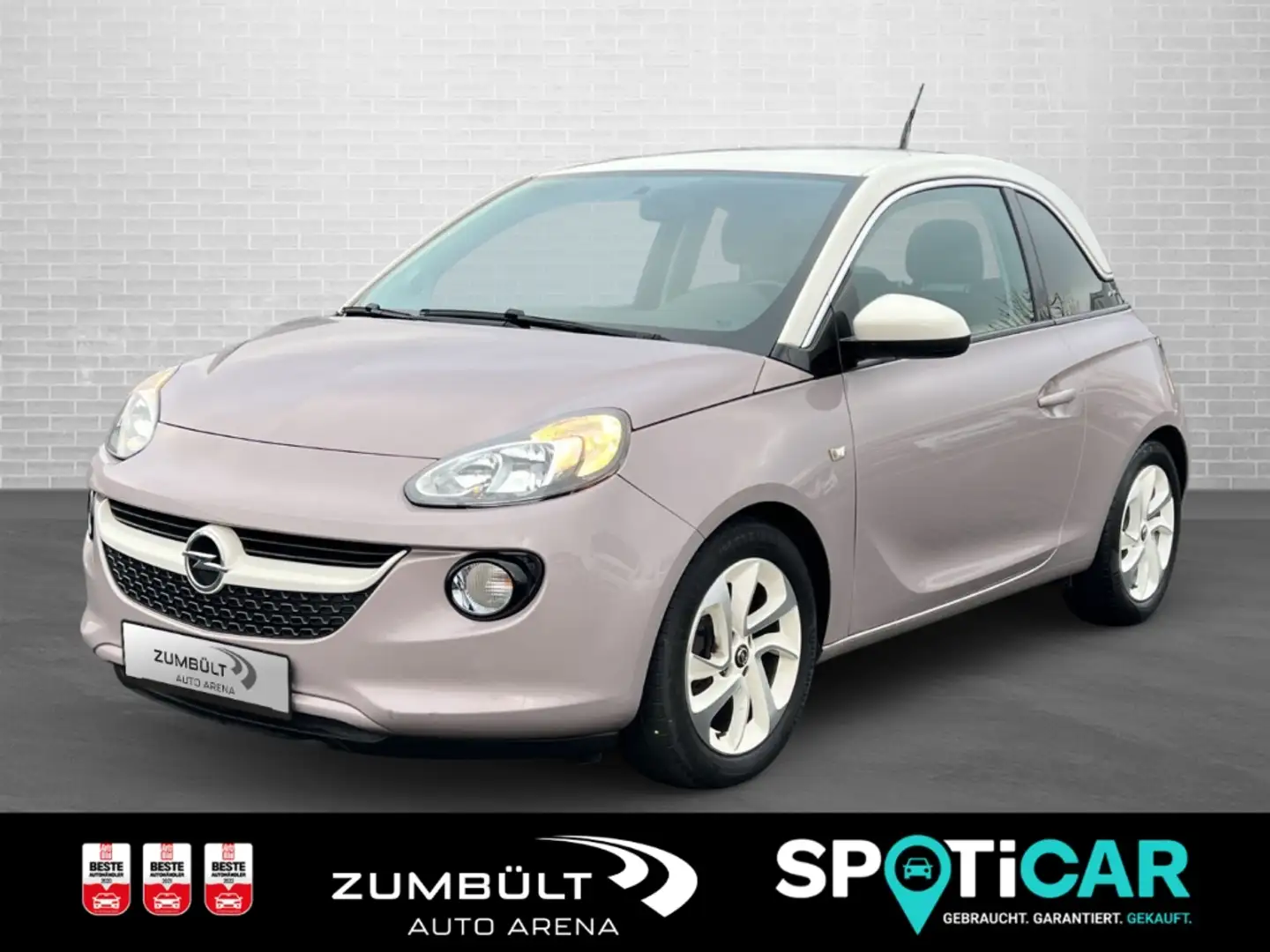 Opel Adam Jam 1.2l Klima, 16''Zoll LM, Tempo, Bluetooth, AUX Argento - 1
