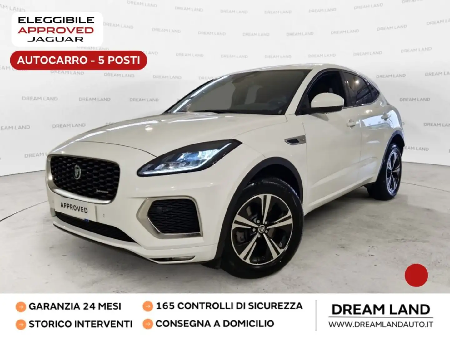 Jaguar E-Pace 2.0D I4 163 CV AUTOCARRO+IVA AWD Auto R-Dynamic S Bianco - 1