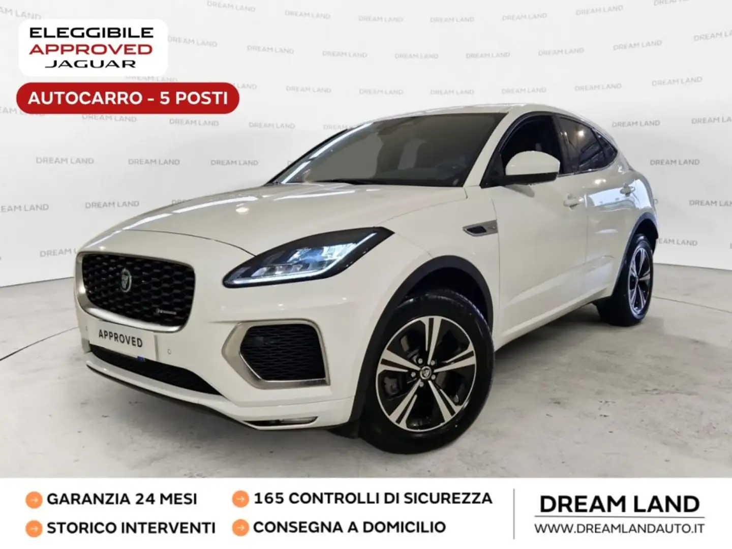 Jaguar E-Pace 2.0D I4 163 CV AUTOCARRO+IVA AWD Auto R-Dynamic S Bílá - 1