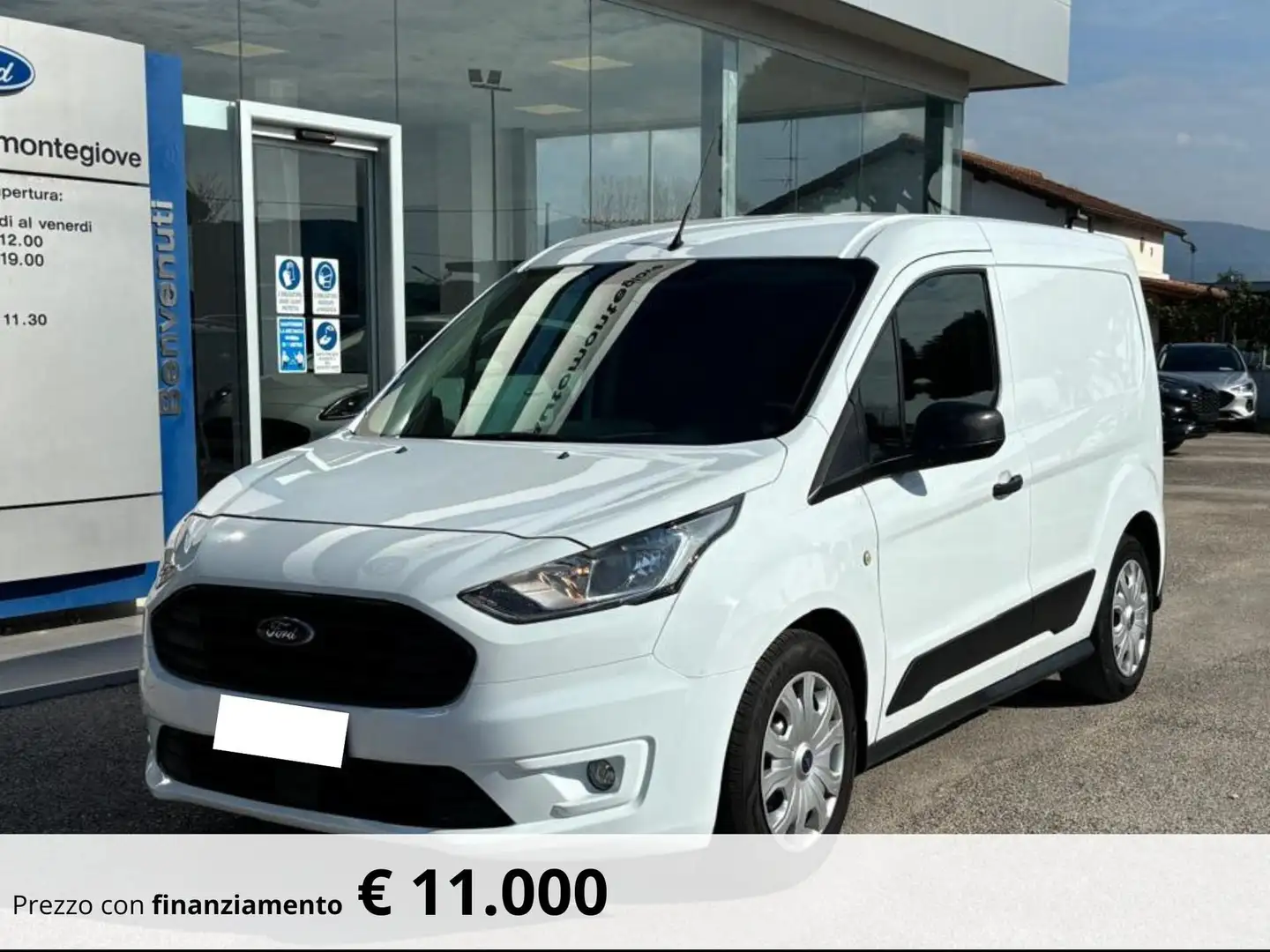 Ford Transit Connect 220 1.5 TDCi 100CV PC-DC Furgone Weiß - 1