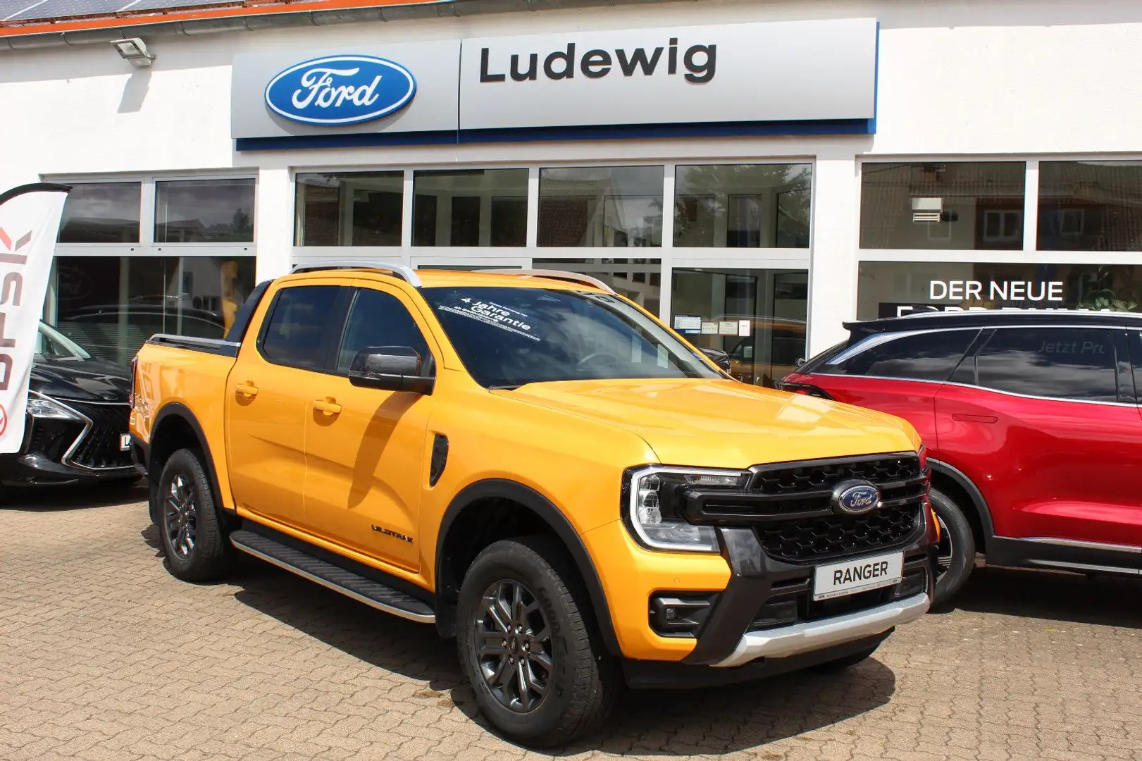Ford Ranger Wildtrak e-4WD DOKA Cyber Orange Techno P Orange - 1