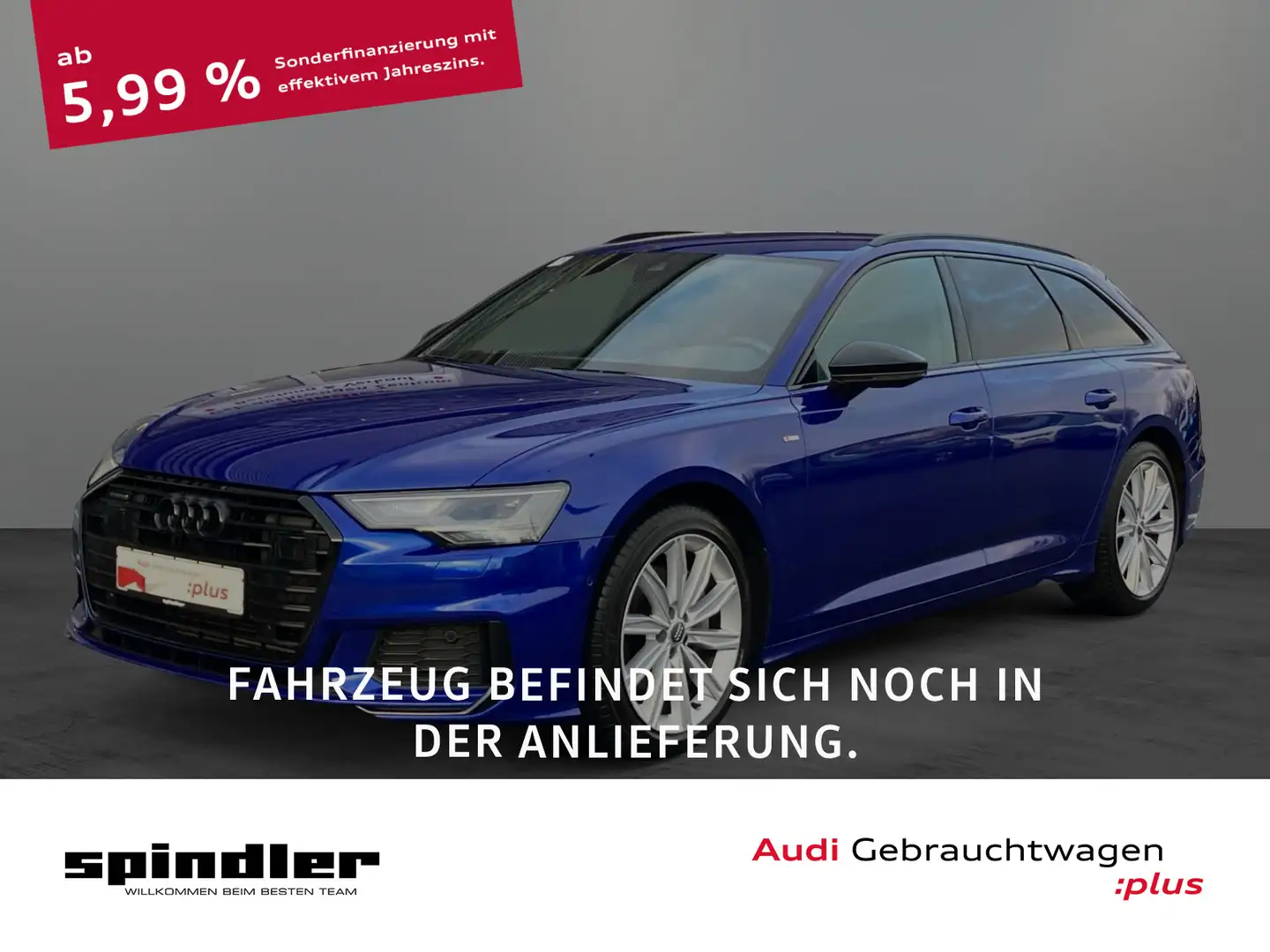 Audi A6 S-Line 45TFSI quattro S-tronic/ AHK,HuD Blau - 1