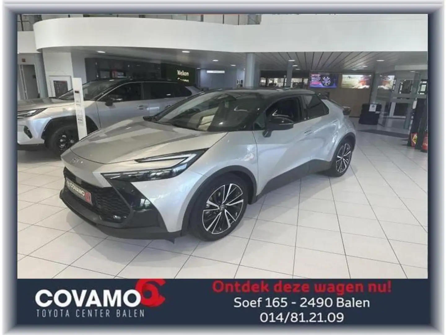 Toyota C-HR 1.8 Hybr/Full Opt/Safety/Trekhaak Argent - 1