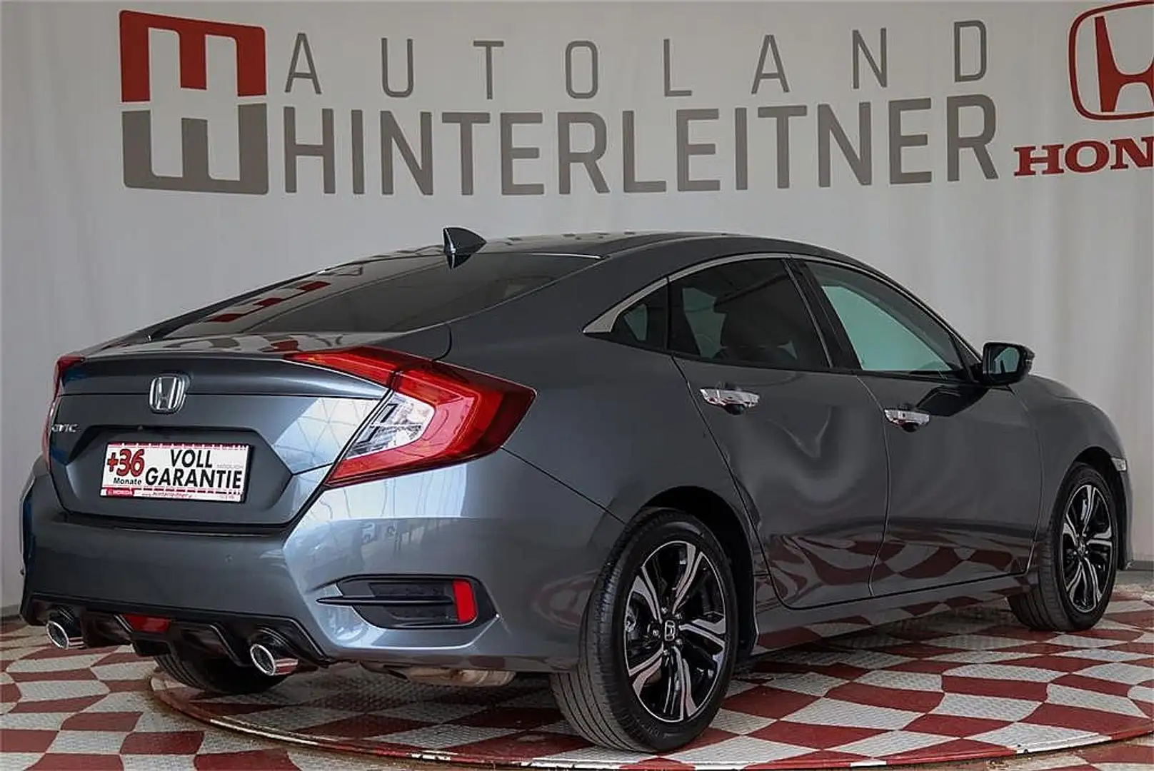 Honda Civic 4D 1,6i-DTEC Executive / VOLLAUSSTATTUNG Grau - 2