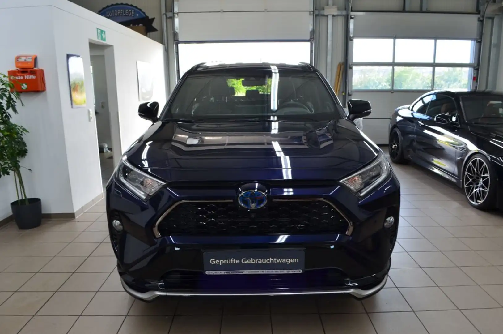Toyota RAV 4 4x4 Plug-in-Hybrid Technik- + Style- P.+ALLWETTER* Bleu - 2