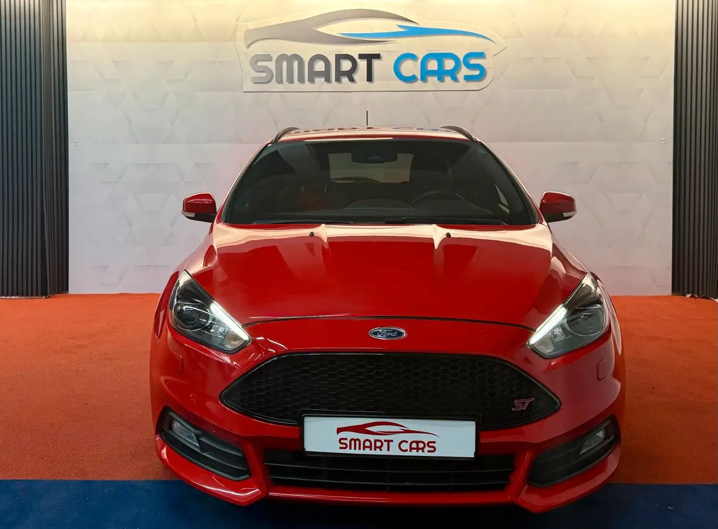 Ford Focus Turnier ST*Recaro*Xenon*Navi*1.Hand*Top* Rojo - 2