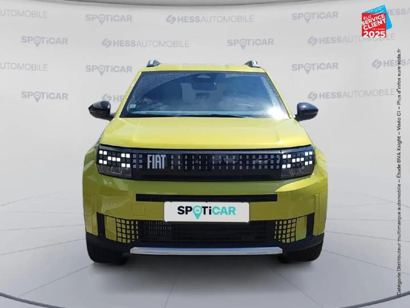 Fiat Grande Panda 1.2 Hybrid Turbo 110ch La Prima eDCT6 Jaune - 2
