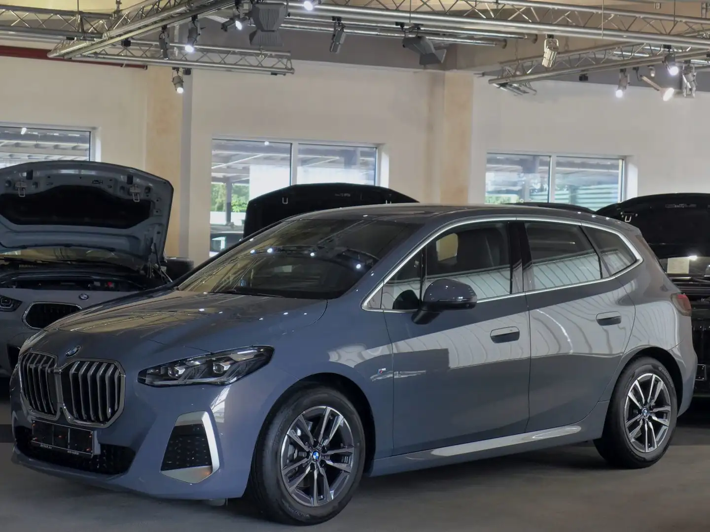 BMW 218 d M Sport AHK,360°,NP:55.260 Gris - 2
